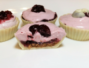 CHOCOLATE CUPS WITH CRANBERRY CREME @thesimplechocolatier